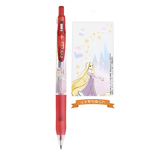 روان نویس ژلی 0/5 ساراسا طرح دیزنی رنگ قرمز (برند زبرا)