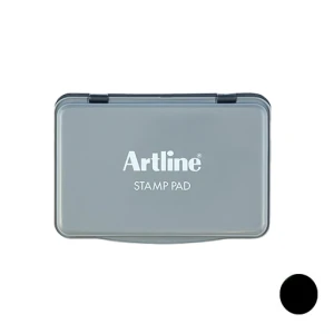 استامپ پد پلاستیکی سایز ۲ رنگ مشکی (برند آرت لاین)