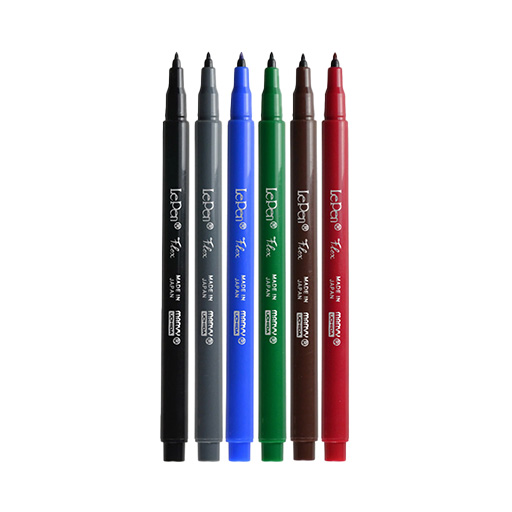 روان نوس نوک نمدی Flex بسته ۶ رنگ (برند یوشیدا).jpg