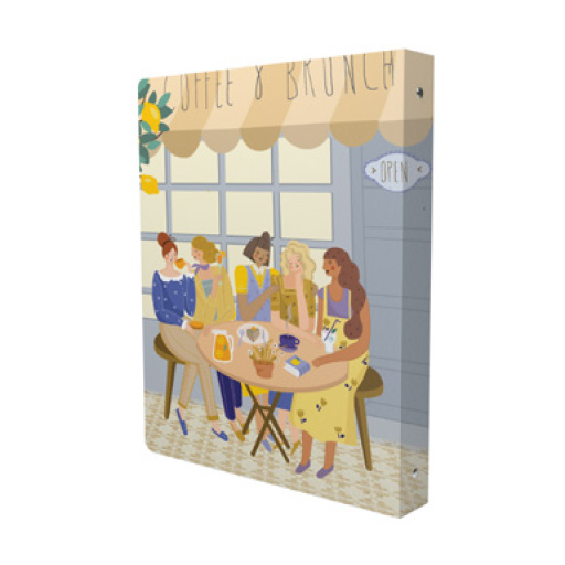 دفتر کلاسوری ۱۰۰ برگ 6 حلقه (برند مستر نوت)