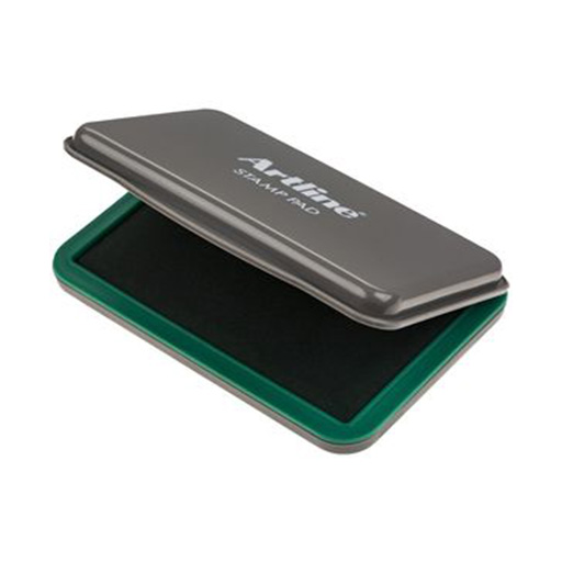 استامپ پد پلاستیکی سایز ۳ رنگ سبز (برند آرت لاین)-۲.jpg