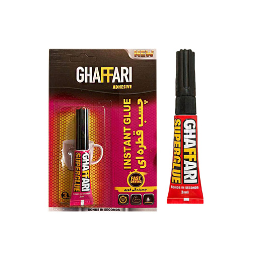چسب قطره ای ۳ گرمی (برند غفاری)
