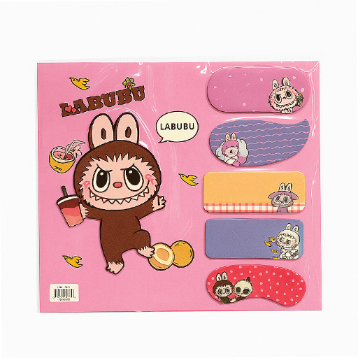 ست استیک نوت سایز بزرگ طرح لبوبو-۲.jpg