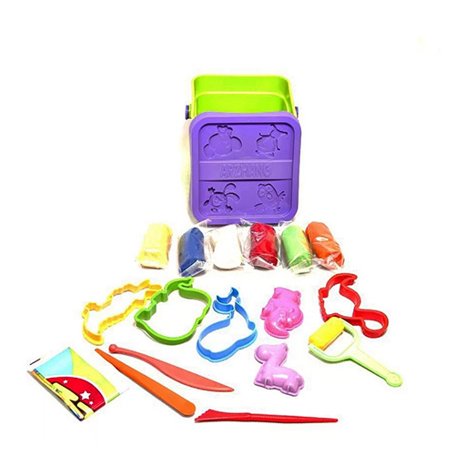 خمیر بازی سطلی 6 رنگ (برند ارژنگ)-۱.jpg