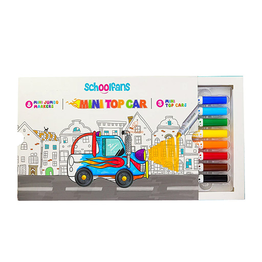 ماژیک نقاشی مینی جامبو ۸ رنگ (برند اسکول فنز)