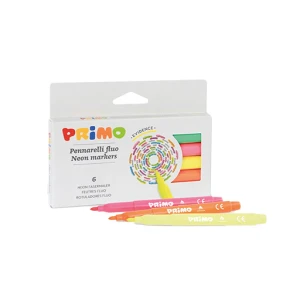 ماژیک نئونی ۶ رنگ (برند پریمو)