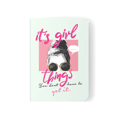 دفتر یادداشت اروپایی جلد سخت GRL PWR (برند دوریس)-۵.jpg