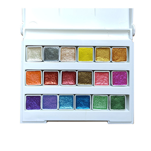 آبرنگ متالیک ۱۸ رنگ (برند افرا).jpg