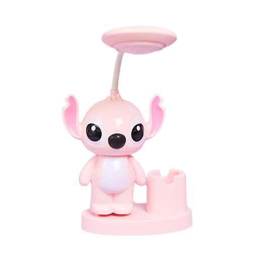 چراغ مطالعه و جا قلمی طرح استیج-صورتی.jpg