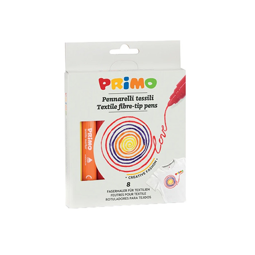 ماژیک پارچه جامبو 8 رنگ (برند پریمو)