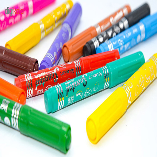 ماژیک نقاشی عطری 12 رنگ (برند لاکسر)-۲.jpg