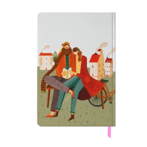 پلنر هفتگی رنگی جلد سخت (برند مستر نوت)