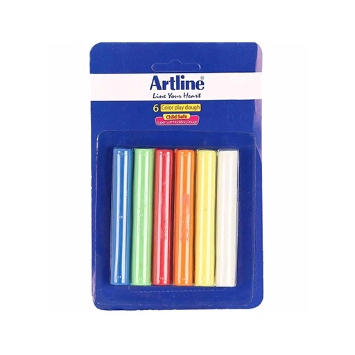 خمیر بازی بلیستری ۶ رنگ (برند آرت لاین)