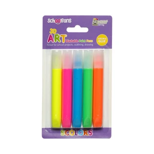 چسب سه بعدی ۵ رنگ (برند اسکول فنز)