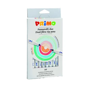 ماژیک نقاشی دو سر 10 رنگ (برند پریمو)