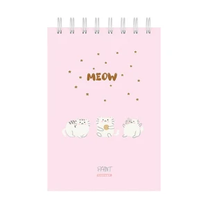 دفتر نقاشی 50 برگ A5 سیمی طلاکوب میو جلد سخت (برند برگ)