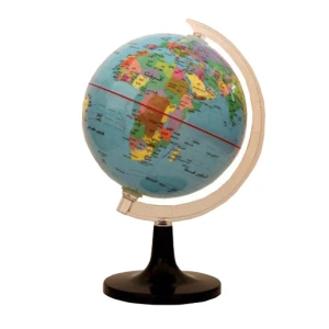 کره جغرافیایی آبی پایه کلاسیک لاتین سایز ۱۴ (برند ایده)