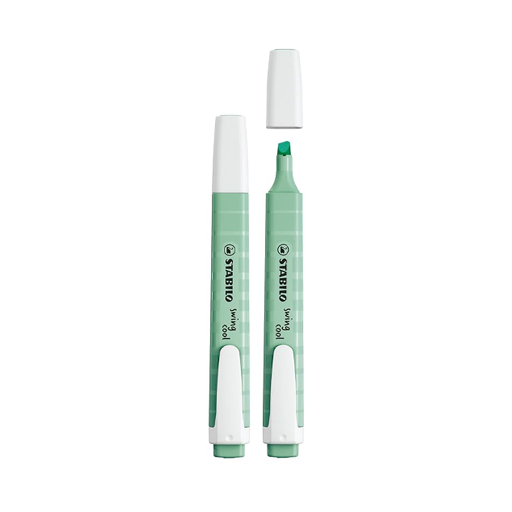 ماژیک علامت گذار Swing cool رنگ سبز ماچا پاستلی (برند استابیلو)