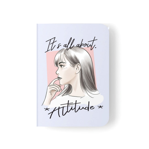 دفتر یادداشت اروپایی جلد سخت GRL PWR (برند دوریس)-۳.jpg