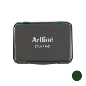 استامپ پد پلاستیکی سایز ۲ رنگ سبز (برند آرت لاین)