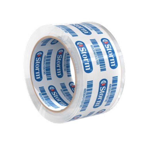 چسب نواری پهن کریستال 90 یارد (برند استورم)