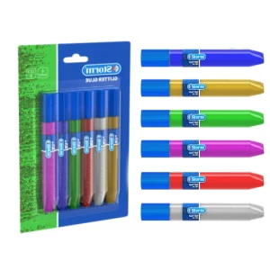 چسب اکلیلی 6 رنگ مات (برند استورم)