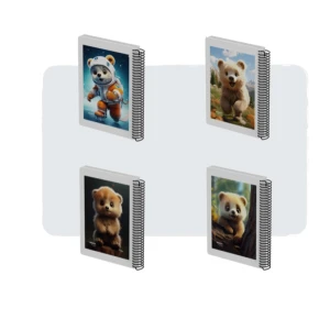 دفتر 150 برگ سیمی فانتزی جلد سخت (برند الیپون)