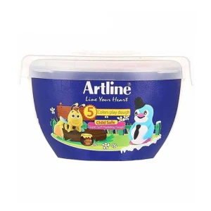 خمیر بازی قالب دار ۵ رنگ (برند آرت لاین)
