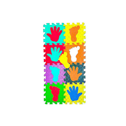 تاتامی استپ دار طرح دست و پا بسته ۸ عددی (برند بهتا)