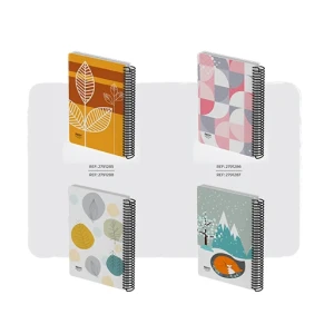 دفتر 100 برگ سیمی کلاسیک جلد سخت (برند الیپون)