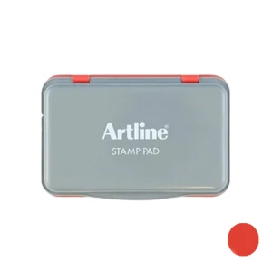 استامپ پد پلاستیکی سایز ۲ رنگ قرمز (برند آرت لاین)