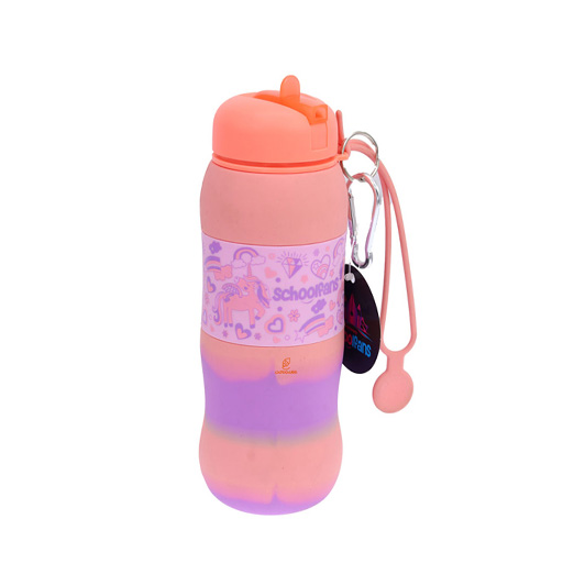 قمقمه سیلیکونی طرح یونی کورن (برند اسکول فنز)