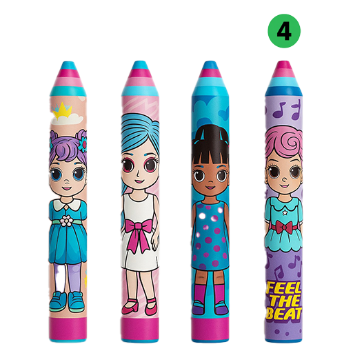 پاک کن مدادی طرح دخترانه -۴.png