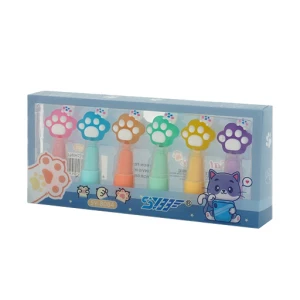 ماژیک علامت گذار عروسکی ۶ رنگ