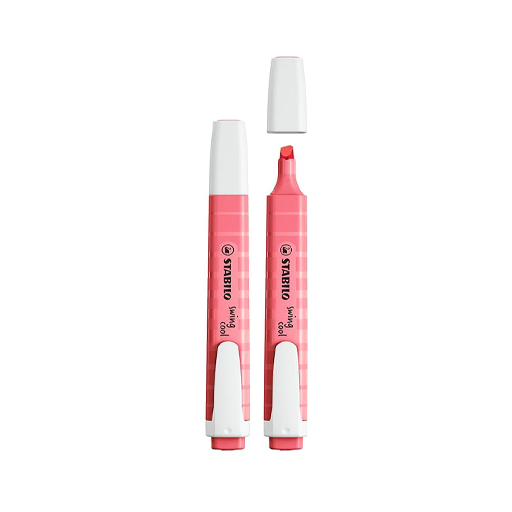 ماژیک علامت گذار Swing cool رنگ سرخابی پاستلی (برند استابیلو)