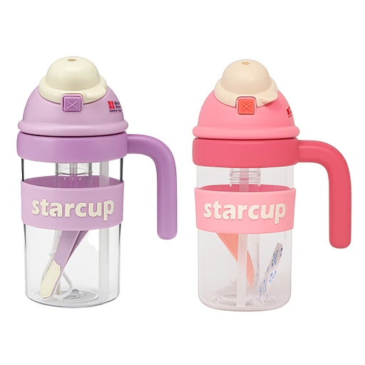 شیکر دسته دار پاستلی Star Cup  .png