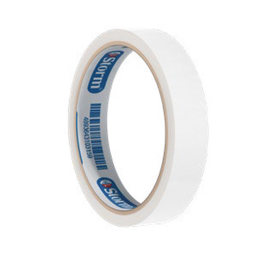 چسب نواری باریک کاغذی 18 یارد سفید (برند استورم)