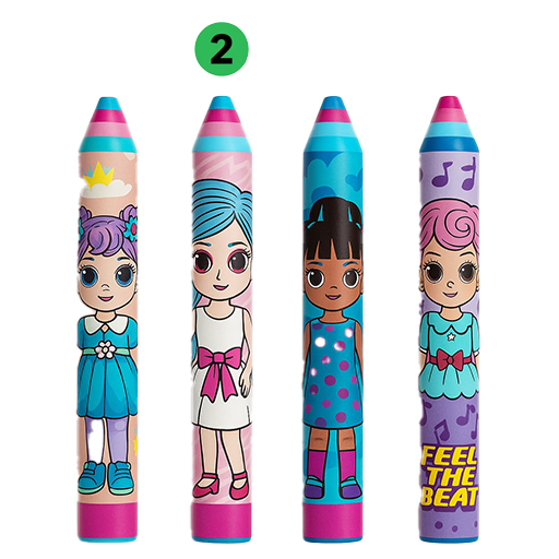 پاک کن مدادی طرح دخترانه -۲.png