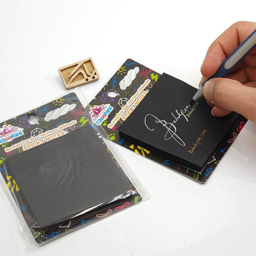 پست ایت ۸۰ برگ ۷.۶ در ۷.۶ مشکی (برند اسکول فنز)-۲.jpg