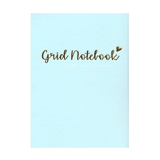 دفتر شطرنجی ۱۰۰ برگ A۴ کیوت پالت طلاکوب جلد سخت (برند برگ) -۱.png