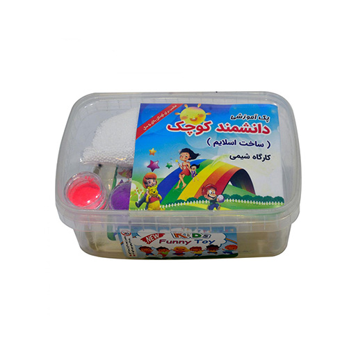 کیت ساخت اسلایم ۱۰ عددی (برند دانشمند کوچک)