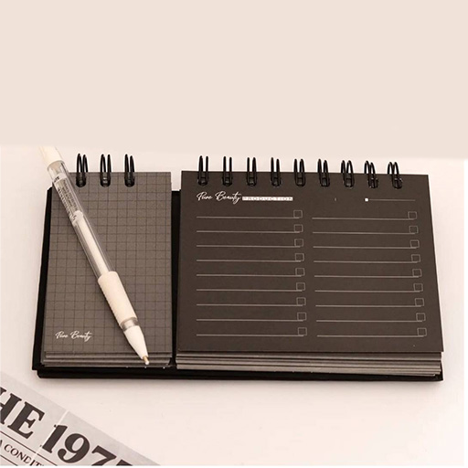 دفتر یادداشت تودولیست ۲ تکه کاغذ مشکی Pure Beauty-3.jpg