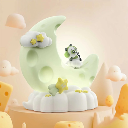 چراغ خواب طرح ماه و حیوانات -۲.jpg