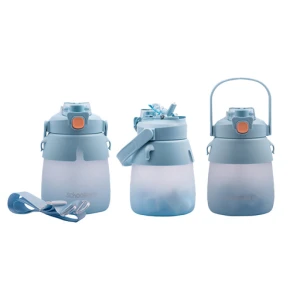 قمقمه طلقی دسته دار کپل (برند اسکول فنز)