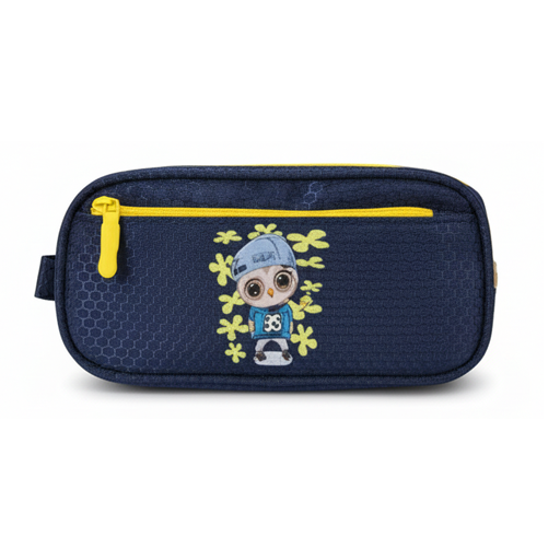 جامدادی دو زیپ دسته دار نیدو (برند لیام) -سرمه‌ای.png