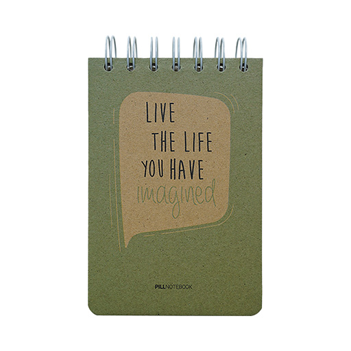 دفتر یادداشت ۱۲۰ برگ A6 گیومه (برند پیل)-سبز.jpg