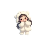 دفتر ۴۰ برگ تک خط چسبی فانتزی (برند مازلاین)-۵.png