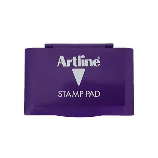 استامپ بدنه پلاستیکی سایز متوسط رنگ بنفش (برند آرت لاین)