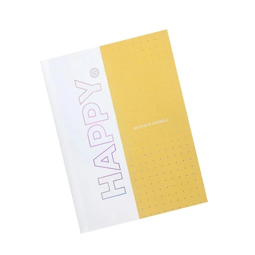دفتر کلاسور ۲۰ حلقه Happy Binder Note (برند لانگو)-زرد.jpg