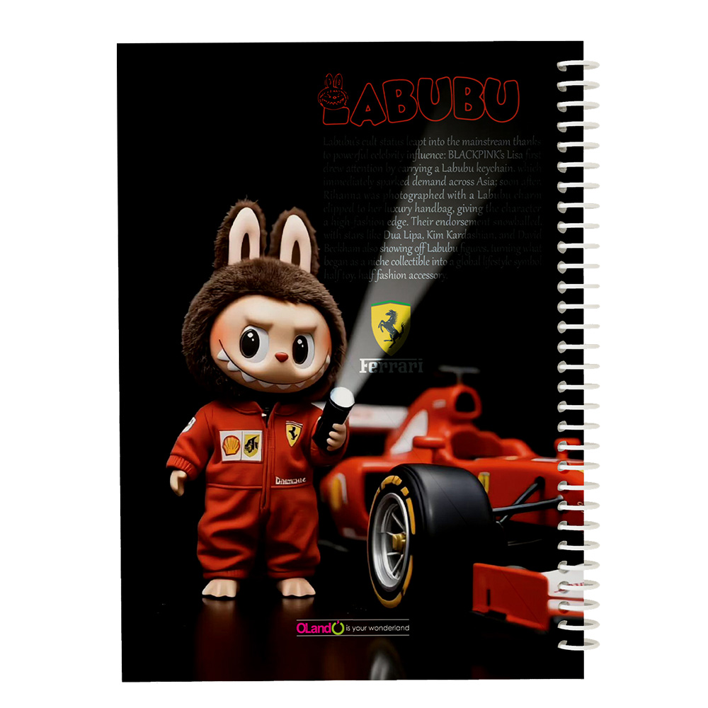 دفتر ۵۰ برگ سیمی طرح لبوبو (برند اُلند)-5.jpg